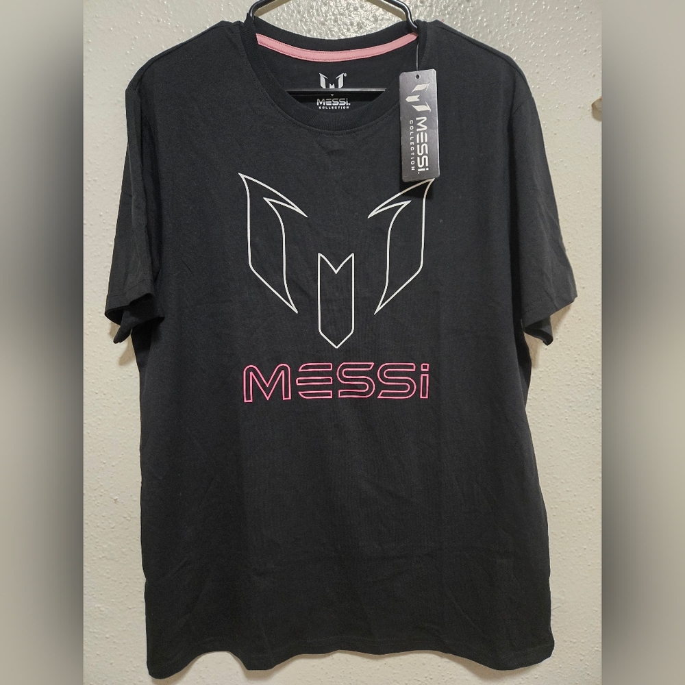 Messi Collection Logo Men's T-Shirt Size Large MMK0266US